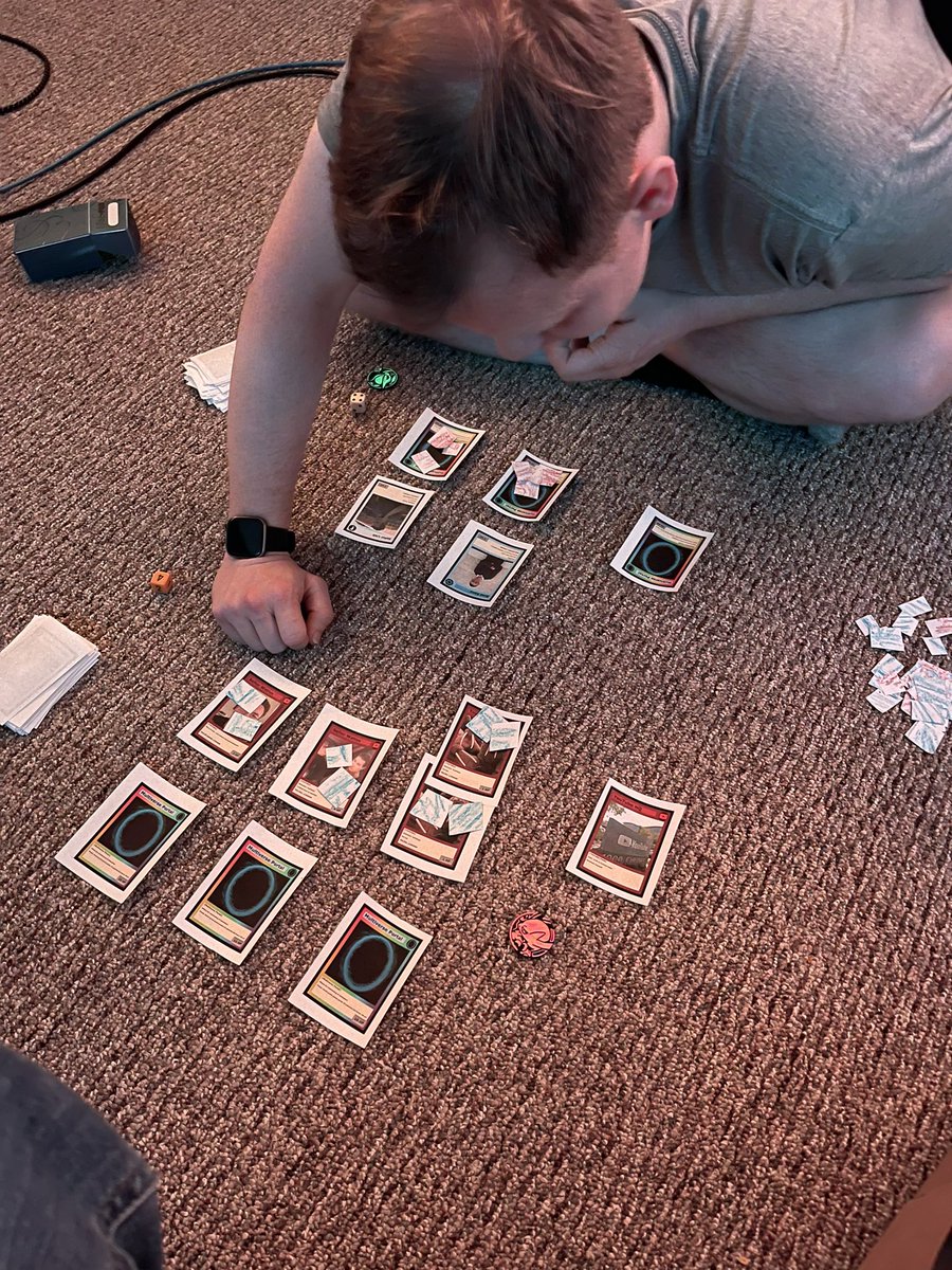 yaboidugg96's tweet photo. Did I forget to mention that played a trading card game based on my past aspirations of being a YouTube creator? https://t.co/Ct7KRSy0Yg