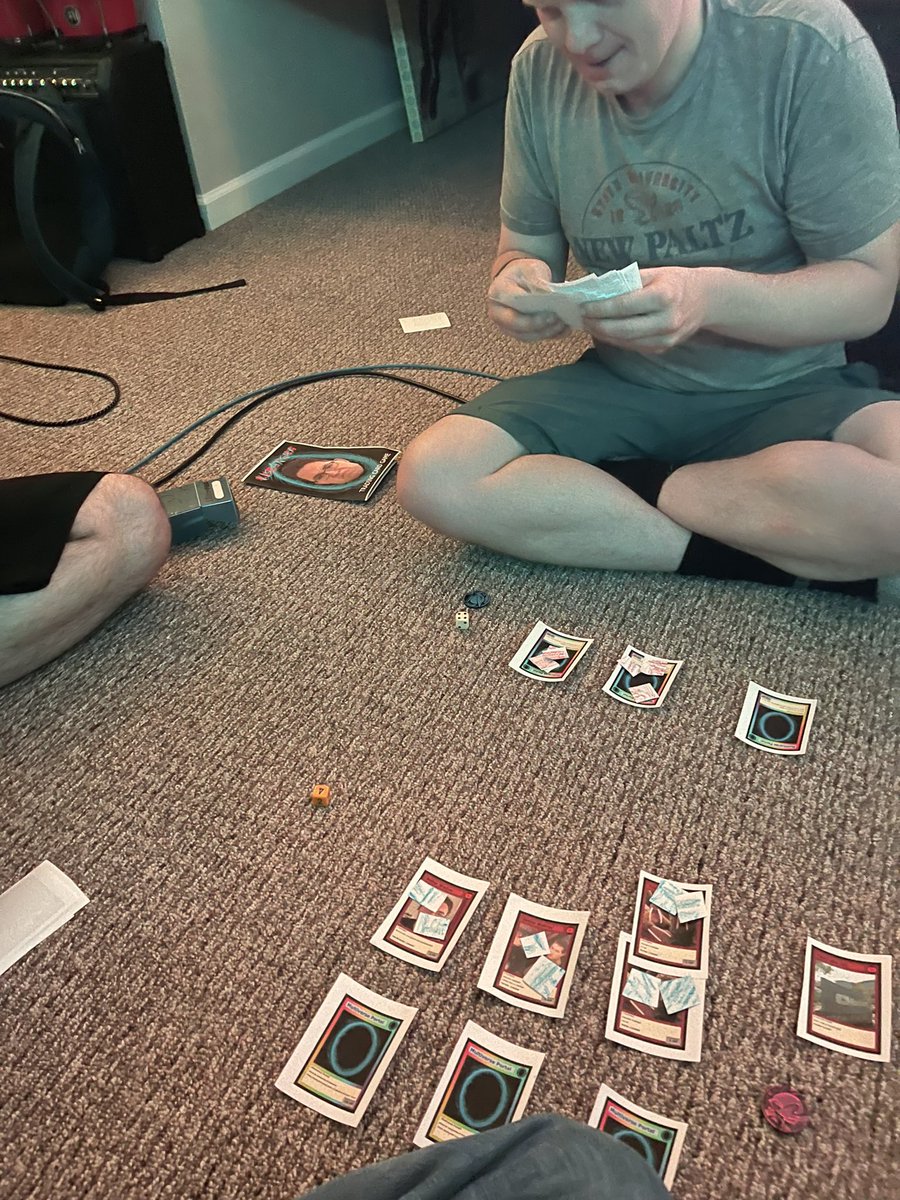 yaboidugg96's tweet photo. Did I forget to mention that played a trading card game based on my past aspirations of being a YouTube creator? https://t.co/Ct7KRSy0Yg