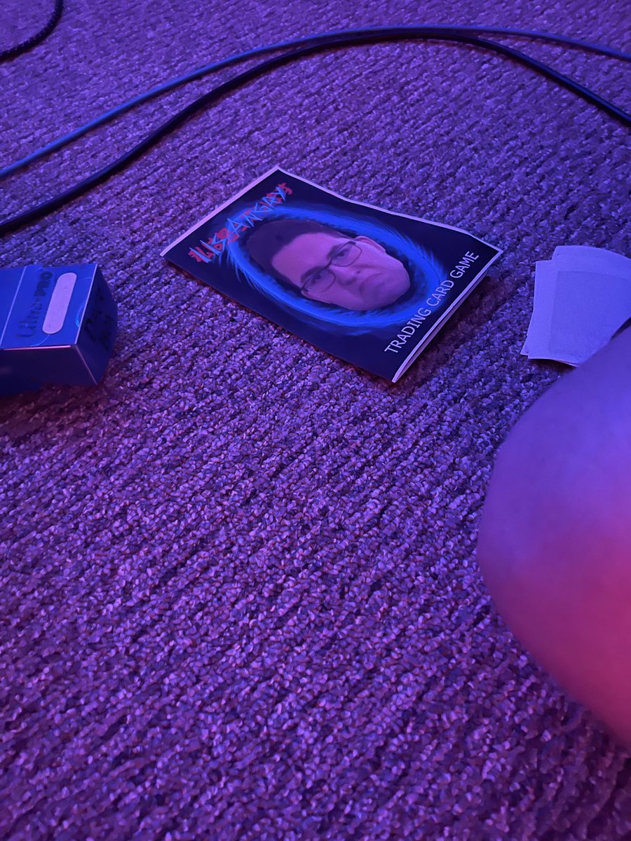 yaboidugg96's tweet photo. Did I forget to mention that played a trading card game based on my past aspirations of being a YouTube creator? https://t.co/Ct7KRSy0Yg