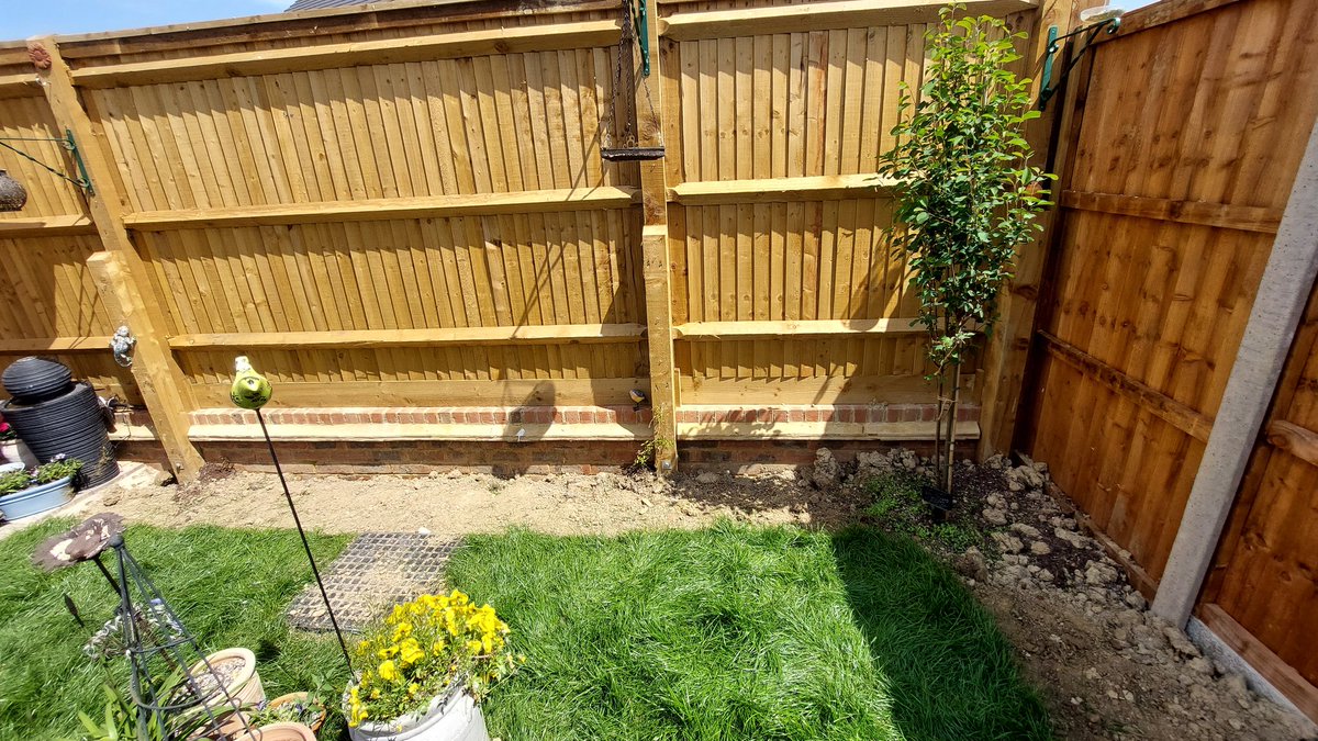 LivingtheLabli1's tweet photo. Mum and dad have spent the day digging up turf for new beds. I've been told to bugger off from sniffing new shrubbery BUT good news, dad has lighted firepit for sossidgy baguettes.  Things are looking up friends ❤️❤️ https://t.co/7I3SV9w3HC