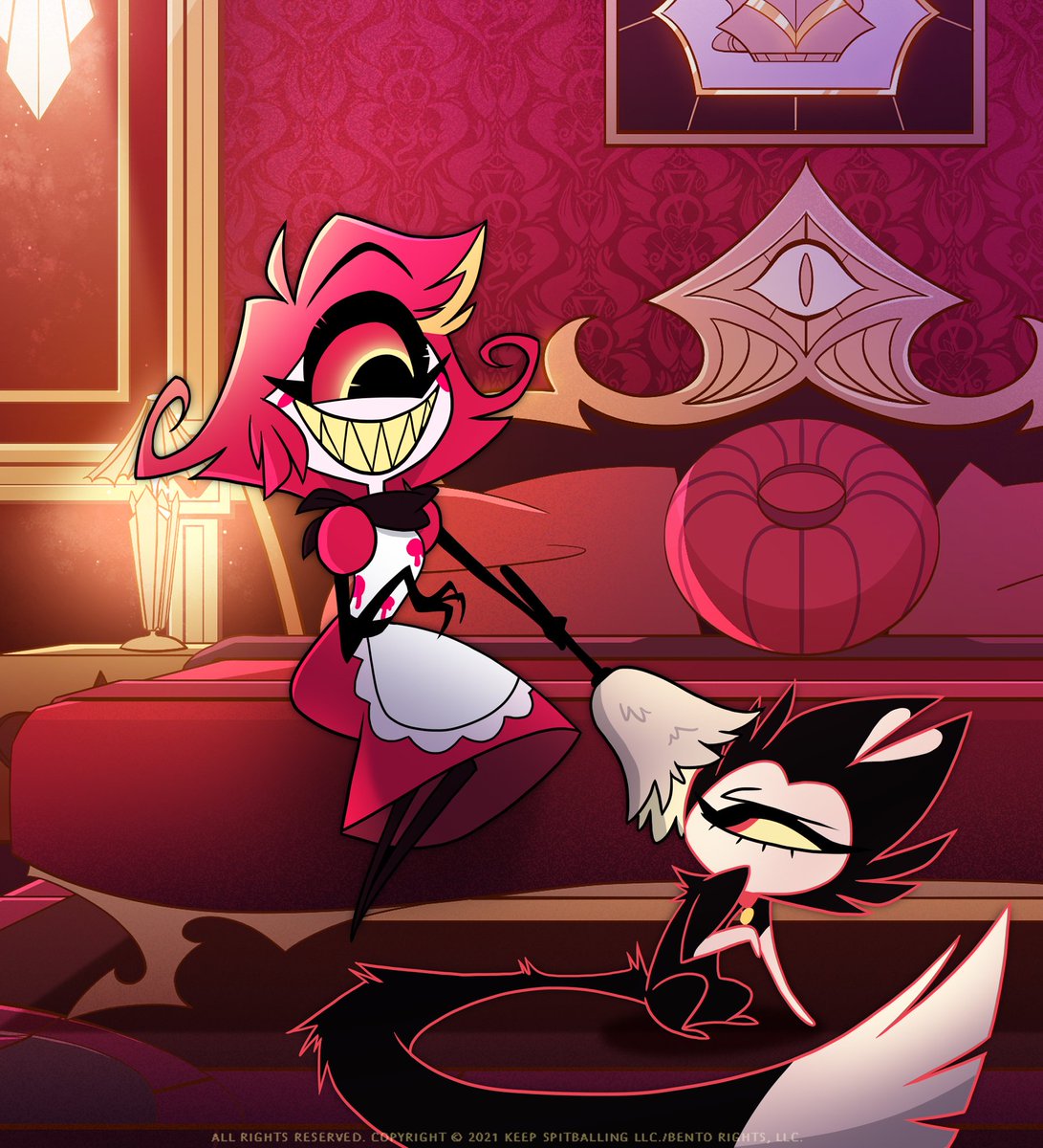 Niffty is likely the heterosexual rep in Hazbin Hotel, but theories about her possibly being in the closet are intriguing. #HazbinHotel