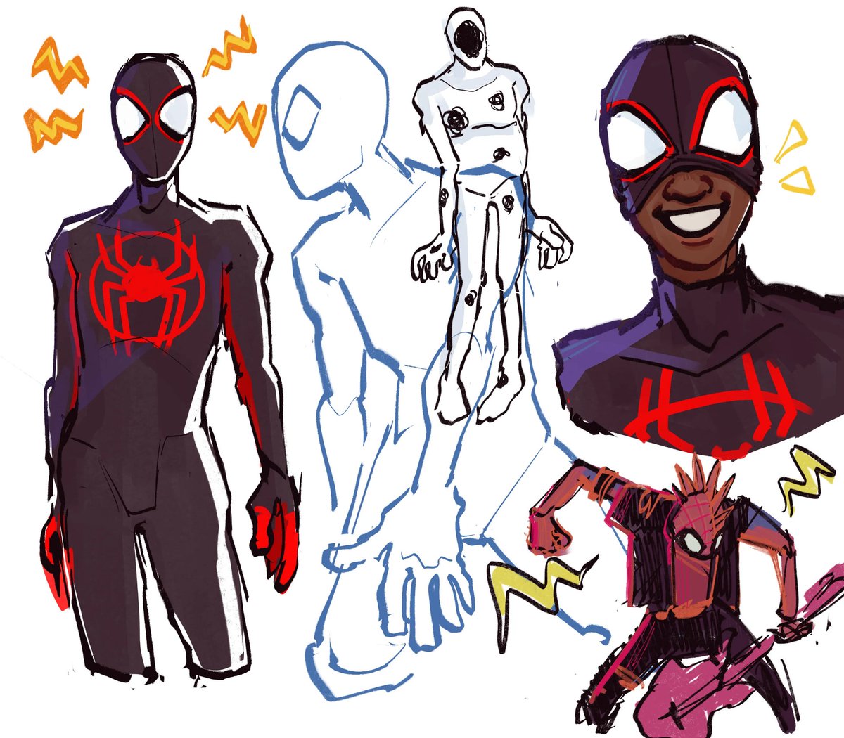 doozy_archive's tweet photo. Spiderverse doodles!!! :DD
#SpiderVerse https://t.co/1FyEIwk8Sl