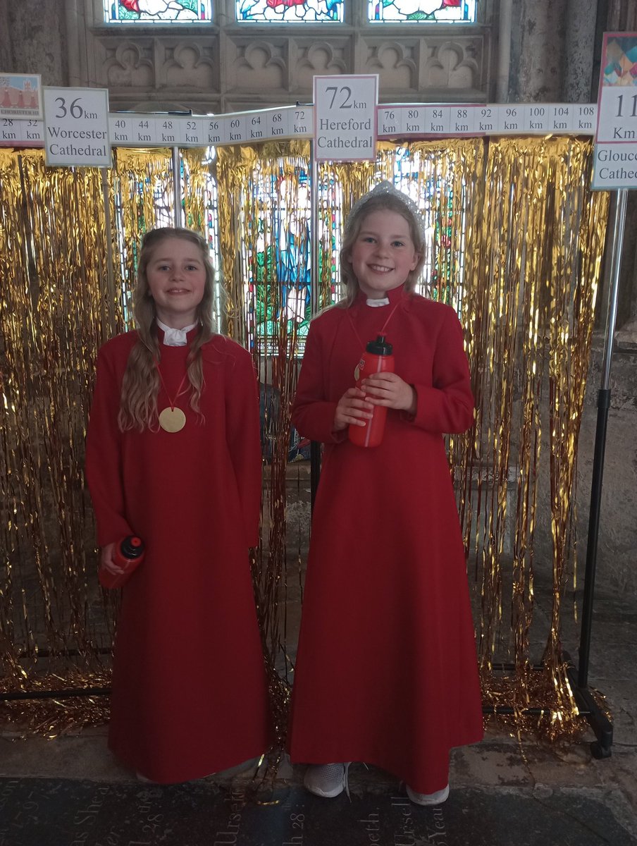 hmkingsglos's tweet photo. The choristers' 111km sponsored walk is under way! Raising funds for @GlosCathedral Music Dept over three weekends - well done, team!! @CSAChoir @KingsSchoolGlos https://t.co/kpFzuTzBjO
