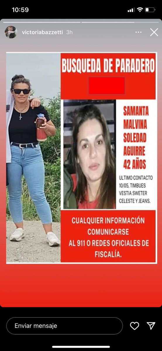 yanilatorre's tweet photo. Desaparecio hace 24 dias. Su familia esta desesperada. Por favor RT https://t.co/gqpfxEz4oD