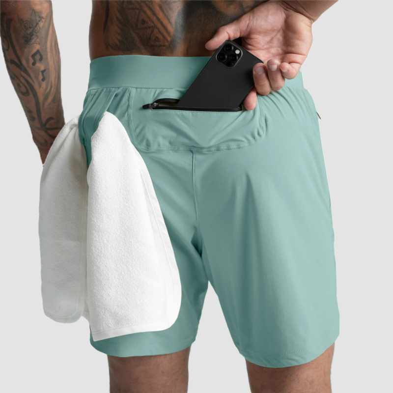 ApexRiseAbove's tweet photo. The modern athlete trains in multiple disciplines. That's why we made these shorts that are as versatile as you are.
🪶 Ultra Lightweight 
📱 Device Pocket
👕 Stiched-in Tee/Towel Loop
🔒 Zippered Pockets for Valuables