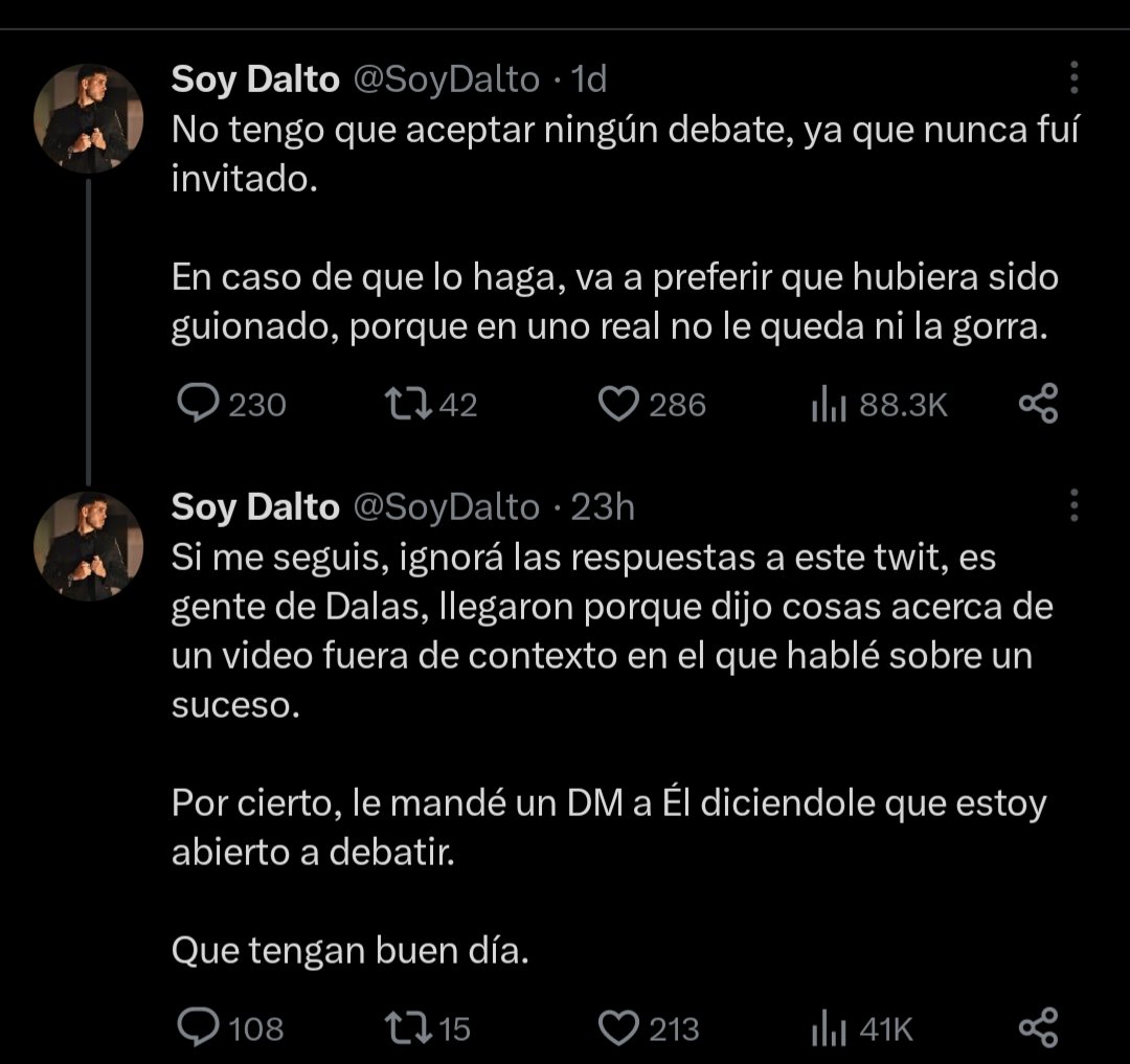 VersuszLdrMusic's tweet photo. @DalasReview Porfavor confirma que ya te tiro DM, y si no invitalo para que no tenga excusas baratas. 🤣 https://t.co/xj3OPPqIvh