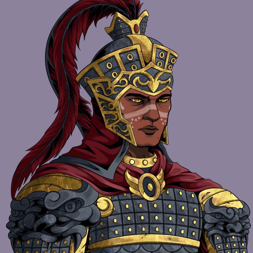 DeFiTribeNFT's tweet photo. Batu Khan is a descendant of the great Mongolian warriors and carries the legacy of his ancestors. Growing up amidst the vast Mongolian steppes, he developed an affinity for speed and agility. https://t.co/w7L5hSGL1q