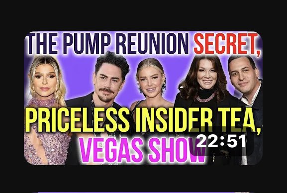 Danawilkey's tweet photo. The Vanderpump Reunion Secret! Priceless Insider Tea...Vegas Show! #vand... https://t.co/UpQfJkhgax via @YouTube #VanderpumpRulesReunion #VanderpumpRules #VanderpumpReunion #bravotv #abcimpact #hulu #PeacockTV #WWHL https://t.co/Ex1SiygqgW