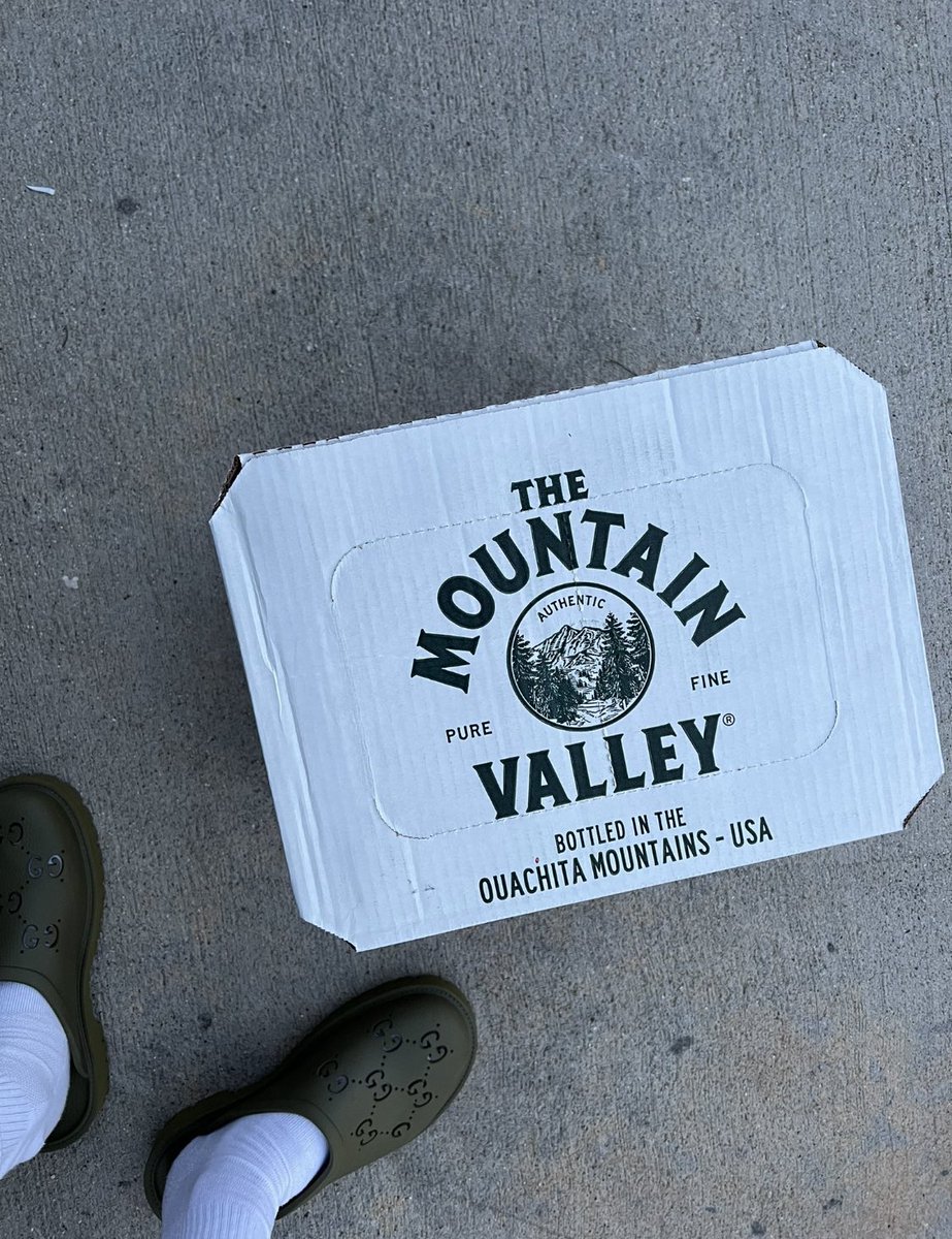 The best tasting water on the planet 🏔️