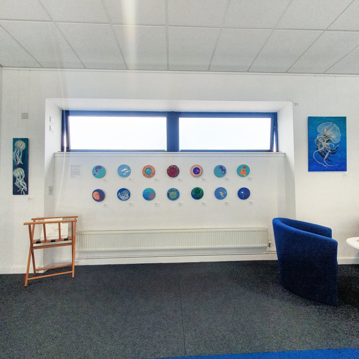 You can see my #upcycled #oceans #art at Skyway Gallery #Shoreham #Sussex til 18 June, along with work from lots of lovely other artists. They're all for sale &amp; my commissions are open :)
Made from #PlasticPollution found on #bleachcleans. 
 #AdurArtTrail
adurartcollective.co.uk