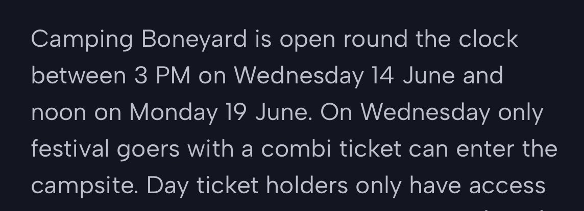 Archie_Caine's tweet photo. @GraspopMetal can I check this ticket will get me into boneyard on wednesday? Opening hours on the site just says “festival goers with a combi ticket” I just want to make sure https://t.co/j3xapvHm4p