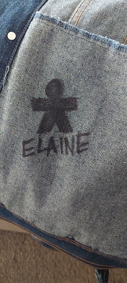 Cabbageface_01's tweet photo. Thanks again, @userELAINE_EXE, for being the first signing on the vest from last night! Everyone go check her out, and her band @wristmeetrazor https://t.co/QkY8rS44Q1