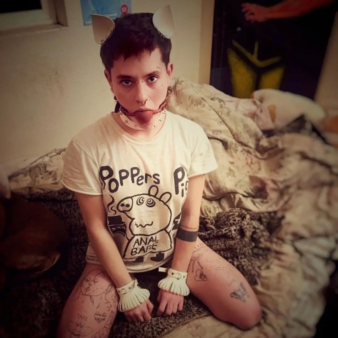 London freaks, pervs and despicable deviants! We will be hawking our filthy, filthy wares at <a href="/LonAltMarket/">London Alternative Market</a> tomorrow. In the meantime, here’s some of our favourite customers wearing their Satanal T-shirts.