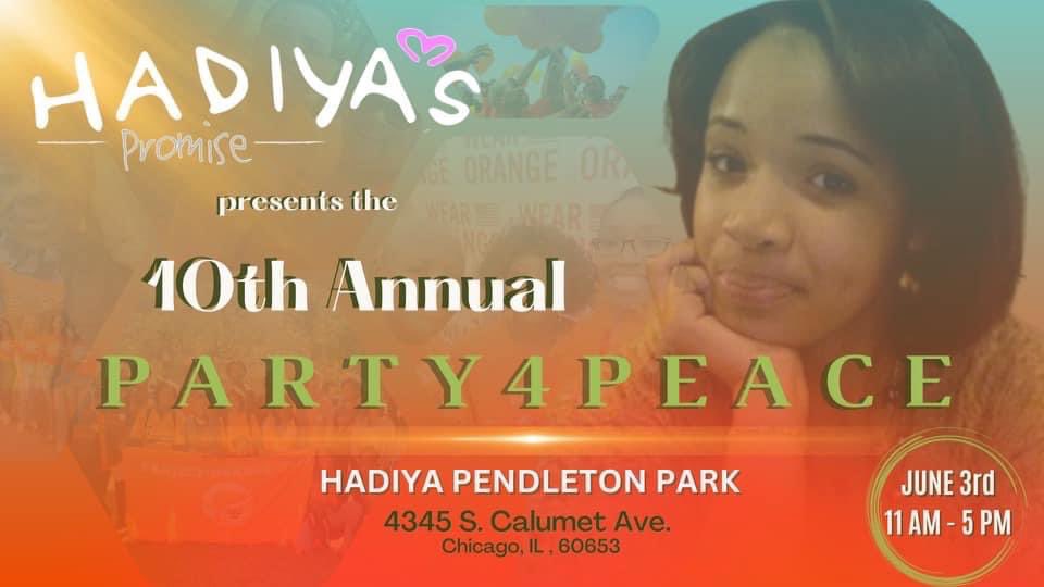 GKMC18's tweet photo. Today is the real #WearOrangeDay #WearOrange as we celebrate the life of #HadiyaPendleton & honor all gone too soon because of #GunViolence
Nate, Hadiya’s lil Bro briefly speaks about creating peace in #Chicago
Today join us & the Pendleton family🧡🧡🧡
#SayHerName https://t.co/zZ54xbTwPY