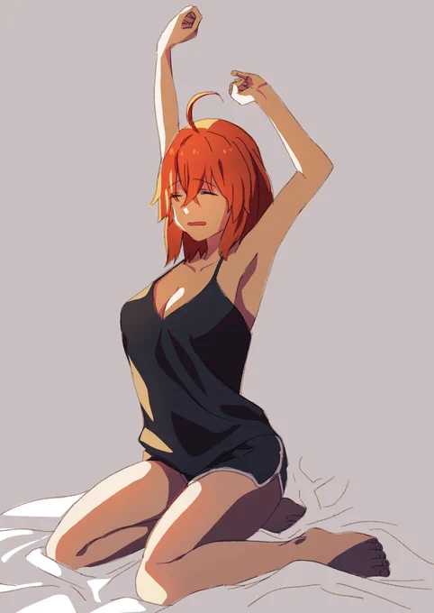 #rkgk 寝起きぐだ子