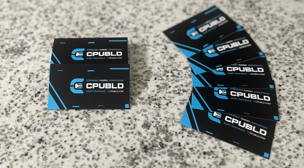 cpubld's tweet photo. The Business cards are in, just in time for the new-site launch 

They look 🔥 https://t.co/vwi0JbrJBL