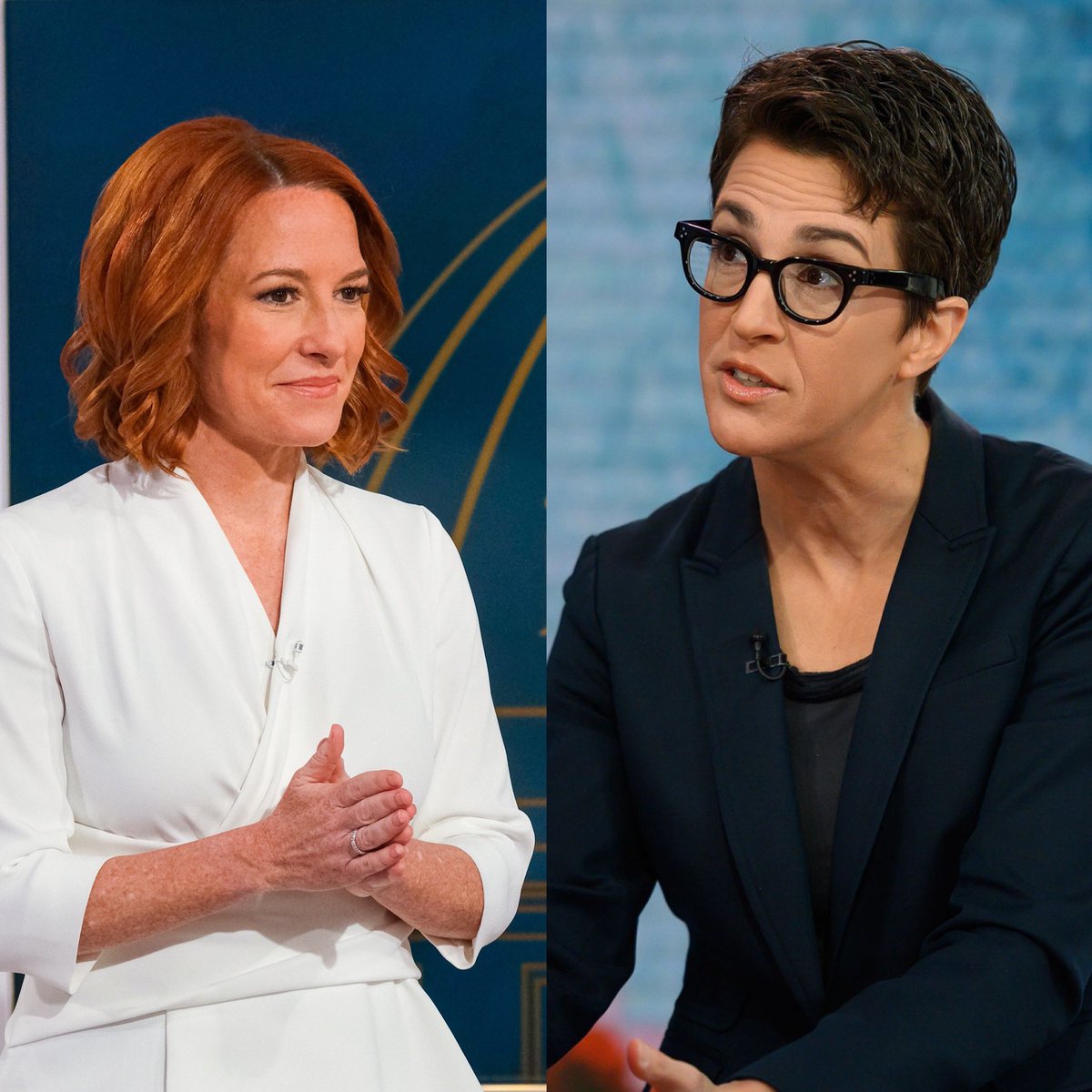 Hit the 💙 and RT if you support Rachel Maddow and Jen Psaki for fighting Republican hypocrisy and hate every day!