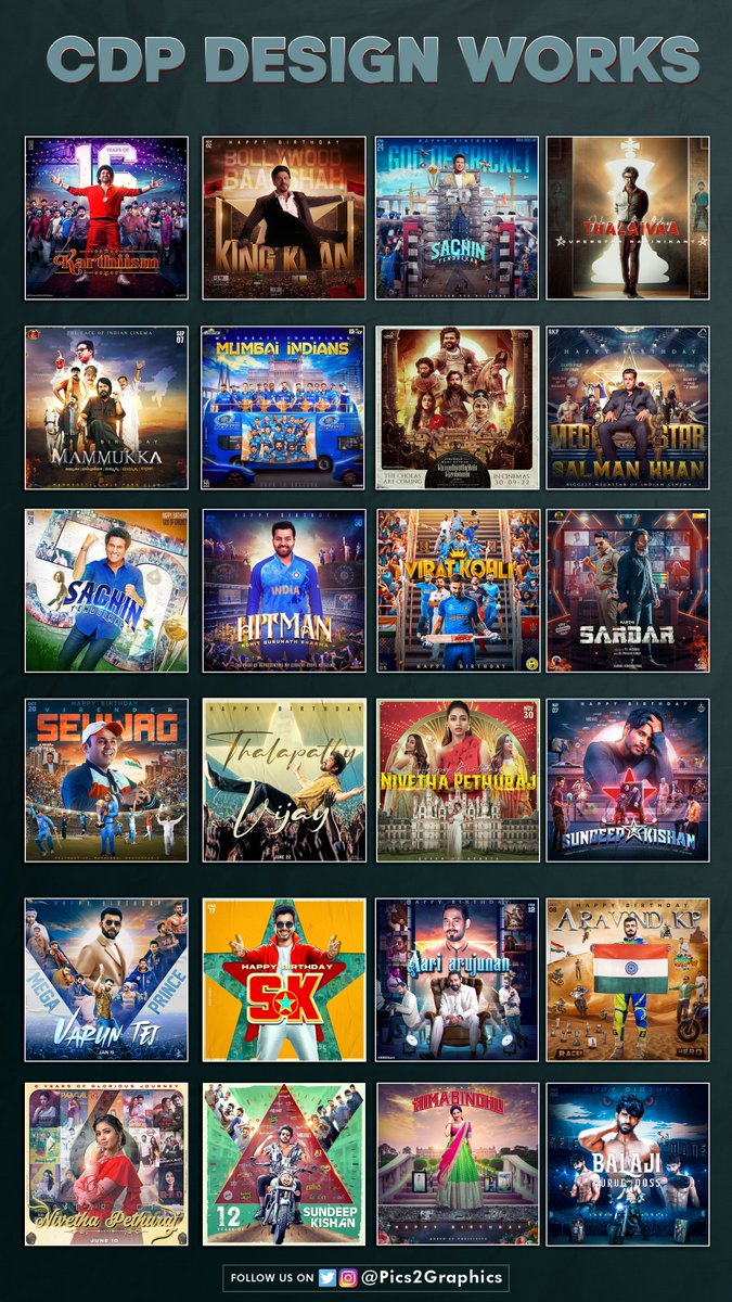 Pics2Graphics's tweet photo. Our Recent Official CDP works! 🫶🏼❤️

Behance link - https://t.co/n8JsuiuNG1

#Pics2Graphics https://t.co/kz12fk0eBC