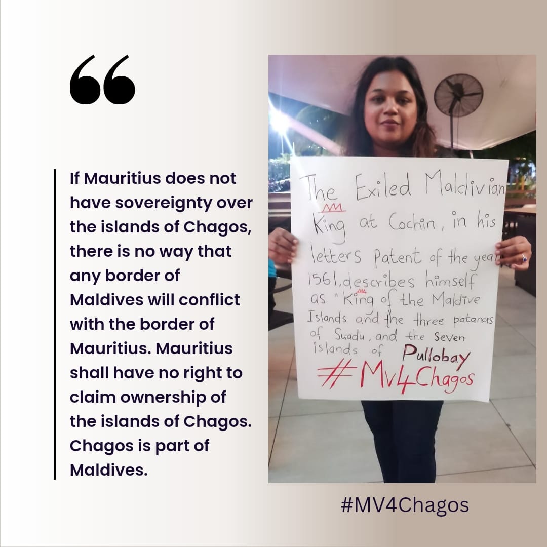 #Chagos is part Maldives when we went under #British Protectorate, during our struggle to gain independence &amp; abolish Suvadive Republic <a href="/henrykisssinger/">Henry Kissinger</a> wanted Chargos to relocate their military from #Gan for security reasons of both countries <a href="/HKurusee/">Hassan Kurusee</a> <a href="/AnushaLatheef/">Anusha Abdul Latheef 🇲🇻🇵🇸</a>