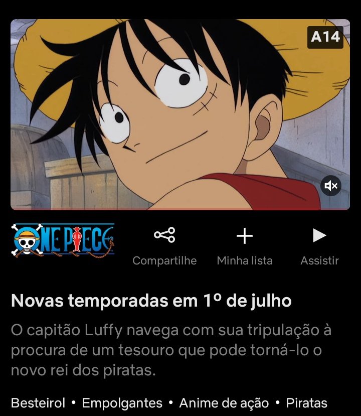 Portal Netflix BR  Fan Account on X: 🚨 Novas temporadas do anime One  Piece chegam ao catálogo da @NetflixBrasil em 1° de julho!!   / X