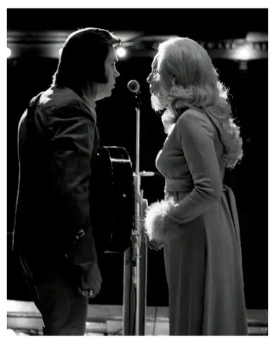 Les took this Opry photo of George & Tammy. RIP, Les-your 32 years of moments caught on film will live forever.