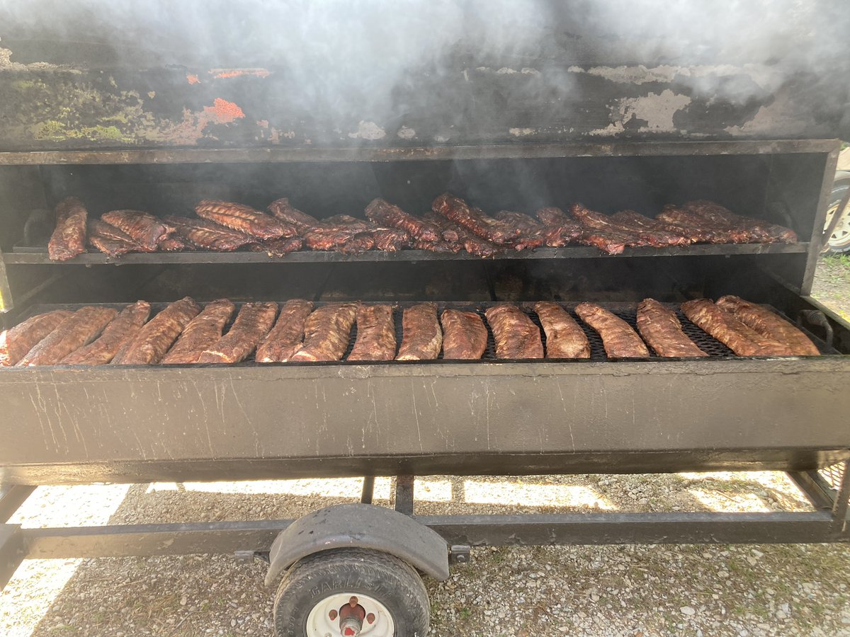 We are ready for the picnic! 100 slabs of ribs ✅