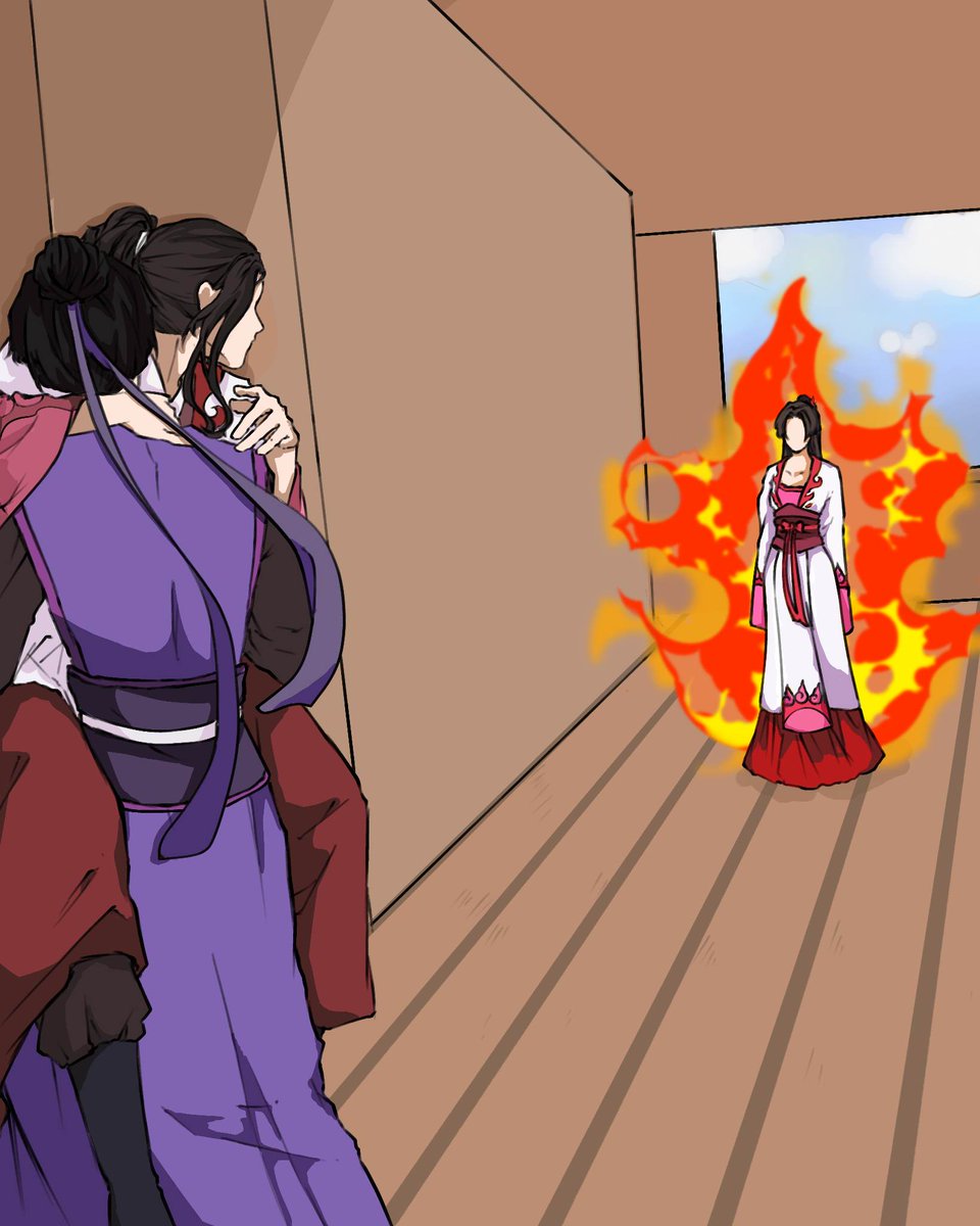 _ImjustNing's tweet photo. WN: J-Jie jie?!?
JC: Huh?!
WQ: ☺️🔥💢

#MDZS #ChengNing #wenning #wenqing #jiangcheng https://t.co/AAvd1WyujJ
