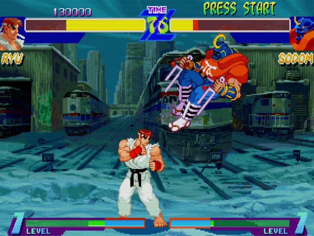 GamerDeMeia's tweet photo. 🕹️Street Fighter Alpha: Warriors' Dreams
🏢Capcom | 1995
🎛️CPS-2
👥1-2 jogadores
🎮Luta
📝Taí um jogo que envelheceu bem. Os chain combos são roubados. Mas é raro encontrar uma pessoa que conseguiu vencer o Akuma dessa versão. 👊🕹️ #arcadeverse https://t.co/xzQsZNuN2o