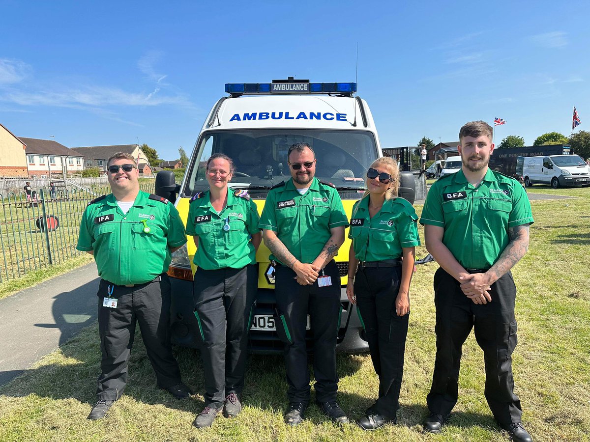 St John Ambulance Cymru Wrexham tweet media