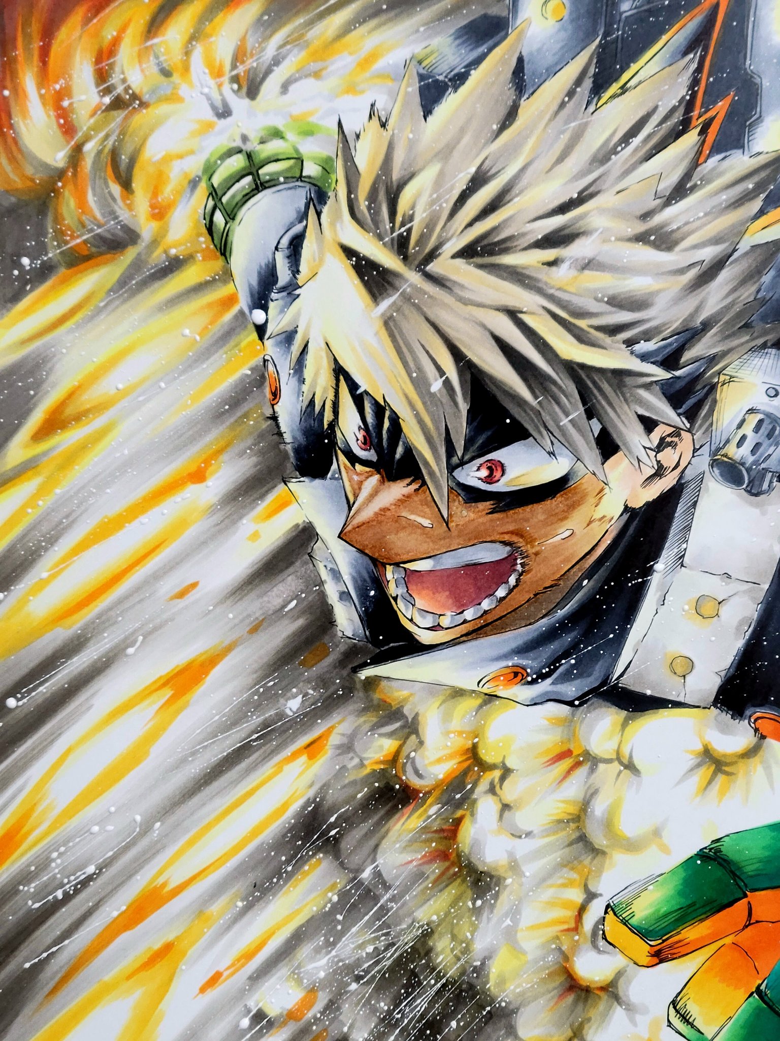 僕のヒーローアカデミア「爆豪勝己 大・爆・殺・神ダイナマイトver.」 1/7スケールフィギュア「爆豪勝己 大・爆・殺・神ダイナマイト