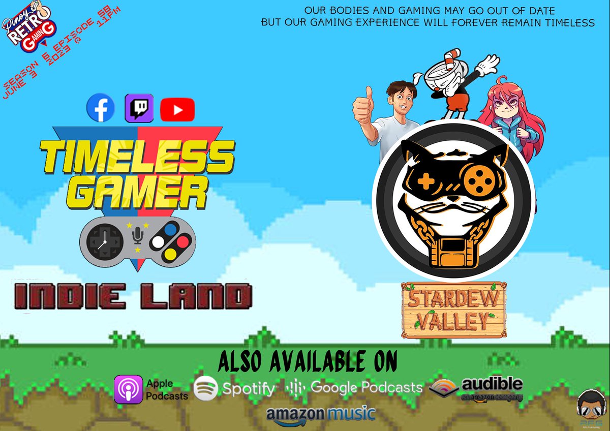EnslinPorter's tweet photo. The #TimelessGamer podcast on Indie Games is live now! Come join us! 😁
https://t.co/4JHl0y7qGD
https://t.co/MrSwMf1dZ2
https://t.co/rMgpoVCGnc
#PinoyRetroGaming #PRG #IndieGames #Indie #RetroGaming #podcast https://t.co/68wEU8sR1F
