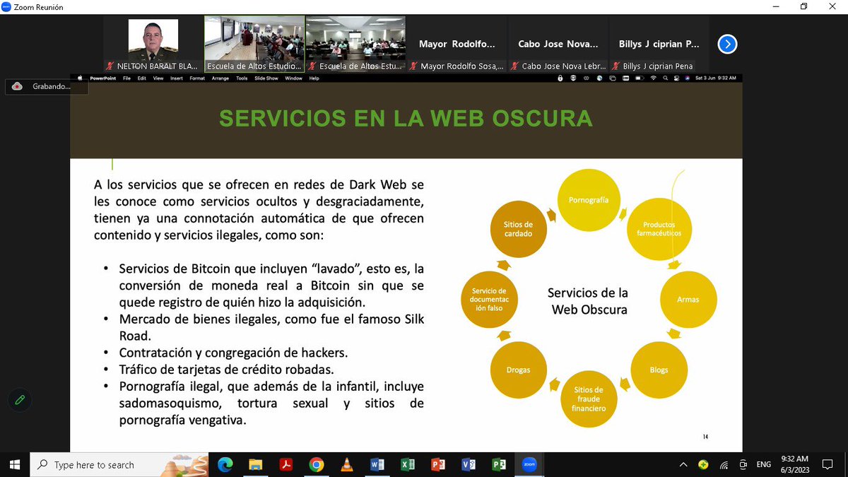 EGAEERD's tweet photo. Seguimos con el VI Diplomado en Ciberseguridad y Ciberdefensa.
@INSUDERD
#EGAEE https://t.co/7fq9eOVQXy