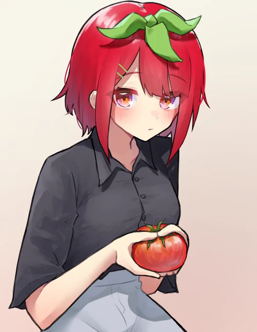 そしてこちらはとまとちゃんという子です。そのまんま