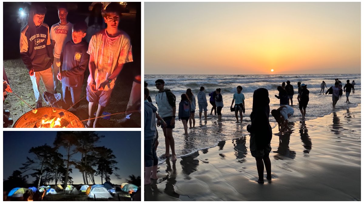 So #grateful for our #WestlakeCharter 8th Grade teaching team! They just got back from the annual overnight service learning field lesson and camping trip to the beach. What an amazing experience for our 8th grade Explorers!