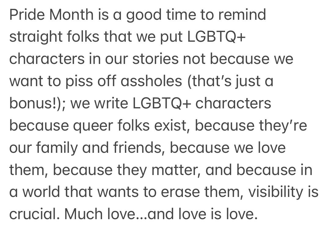 Just a little reminder: