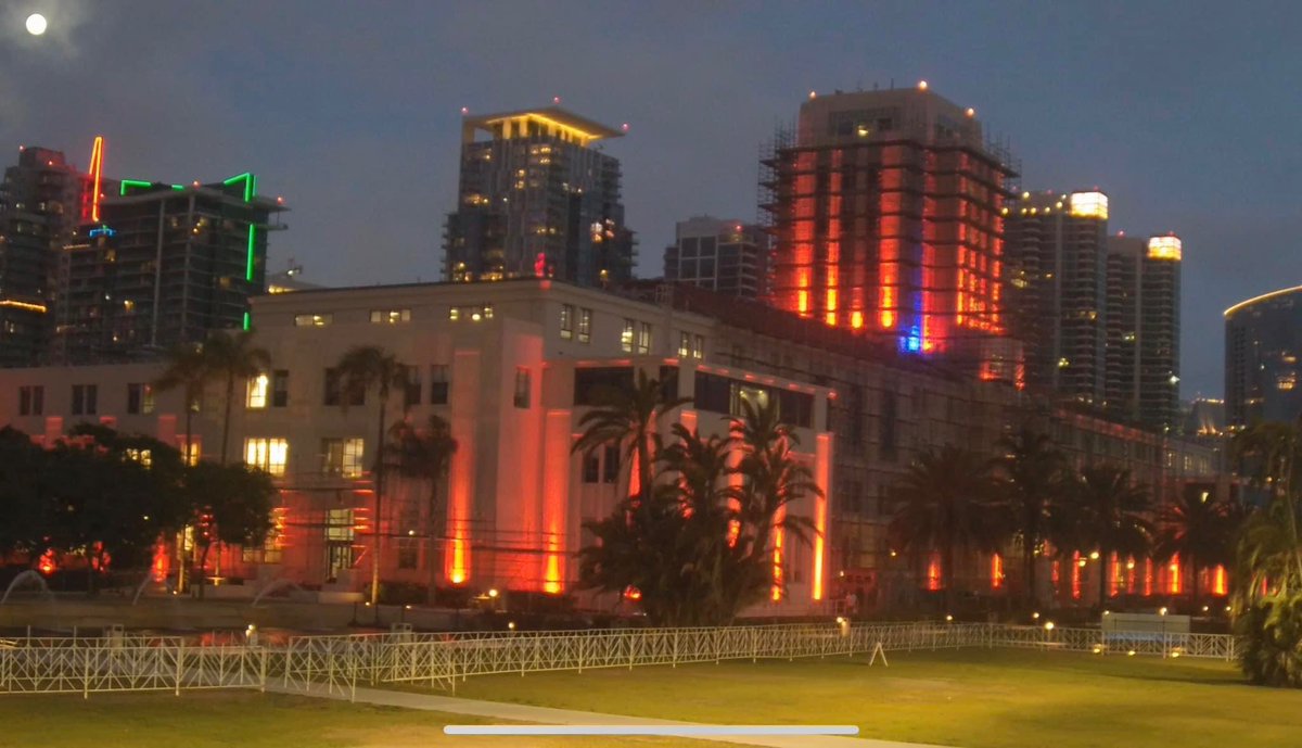 Yesterday was #WearOrange Day and National Gun Violence Awareness Day. In honor of this day, the County Administration Building was lit up in Orange.

We wear orange to stand in the fight to end gun violence and for the victims of Gun Violence in San Diego and across America.