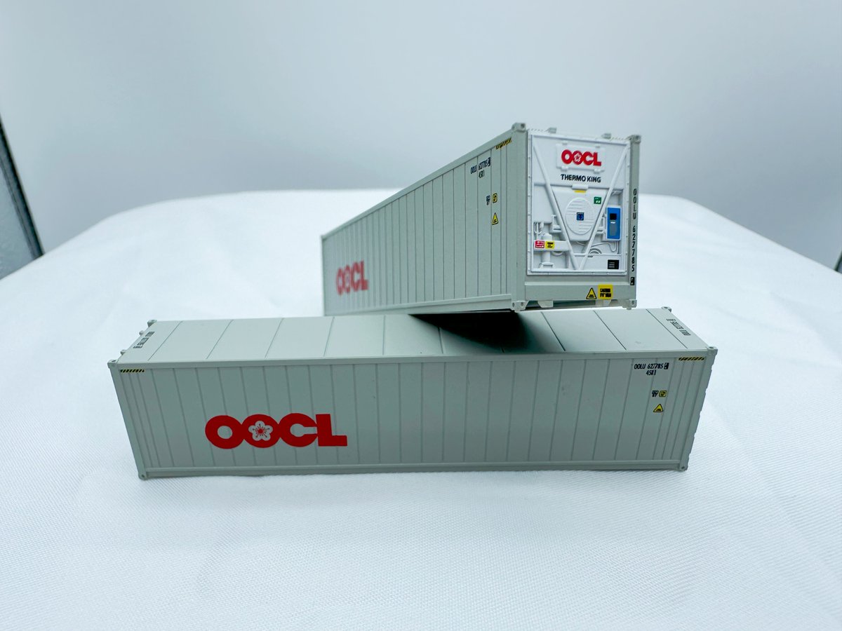 HunterZhaoXY's tweet photo. Kunter N-scale Reefer Container Precision Model
冷藏集装箱
#新製品発表
#Nゲージ
#鉄道模型
#Kunter https://t.co/nEaxpLDZp2