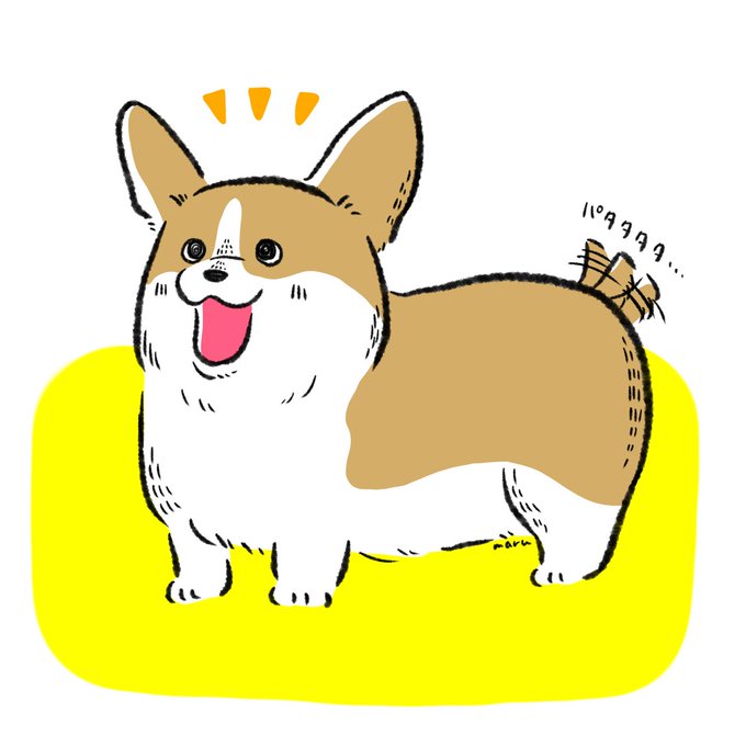 コーギーちゃんすきすき