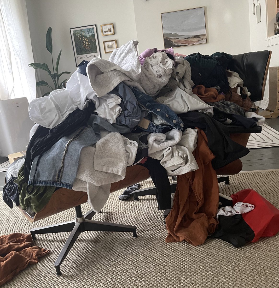 My sister has an original eames chair and this is how she uses it