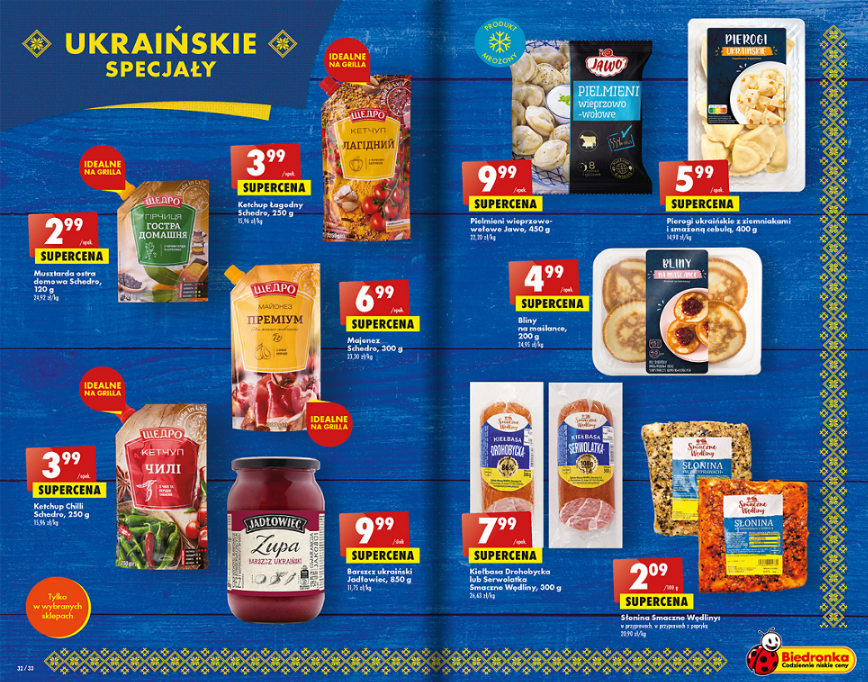 Posledniskaut's tweet photo. Biedronka, polská maloobchodní jednička, aktuální leták. 
Z toho by se u nás vlastenci posrali. 😁
https://t.co/oJrQ3b2JgA https://t.co/zsfMK6vM96