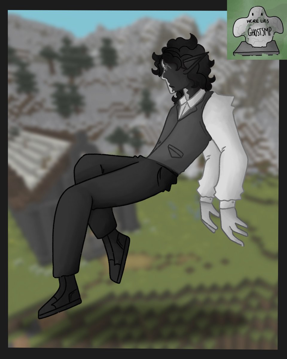 smp__ghost's tweet photo. ✨character design reveal✨
Introducing the king's ghostly advisor Iden!!
Did you know They have a cat named Acorn and like peach tea https://t.co/KpCHAR6Anw