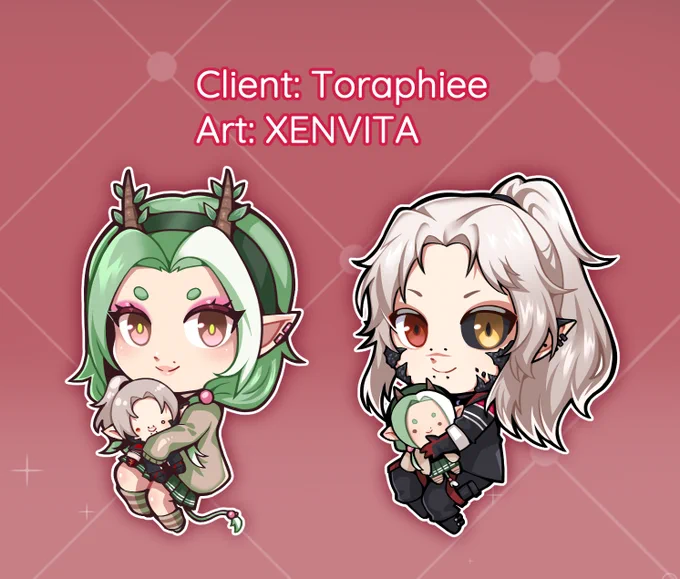 YCH Chibi Commission for   !   #VTuber ✦ #VGenComm