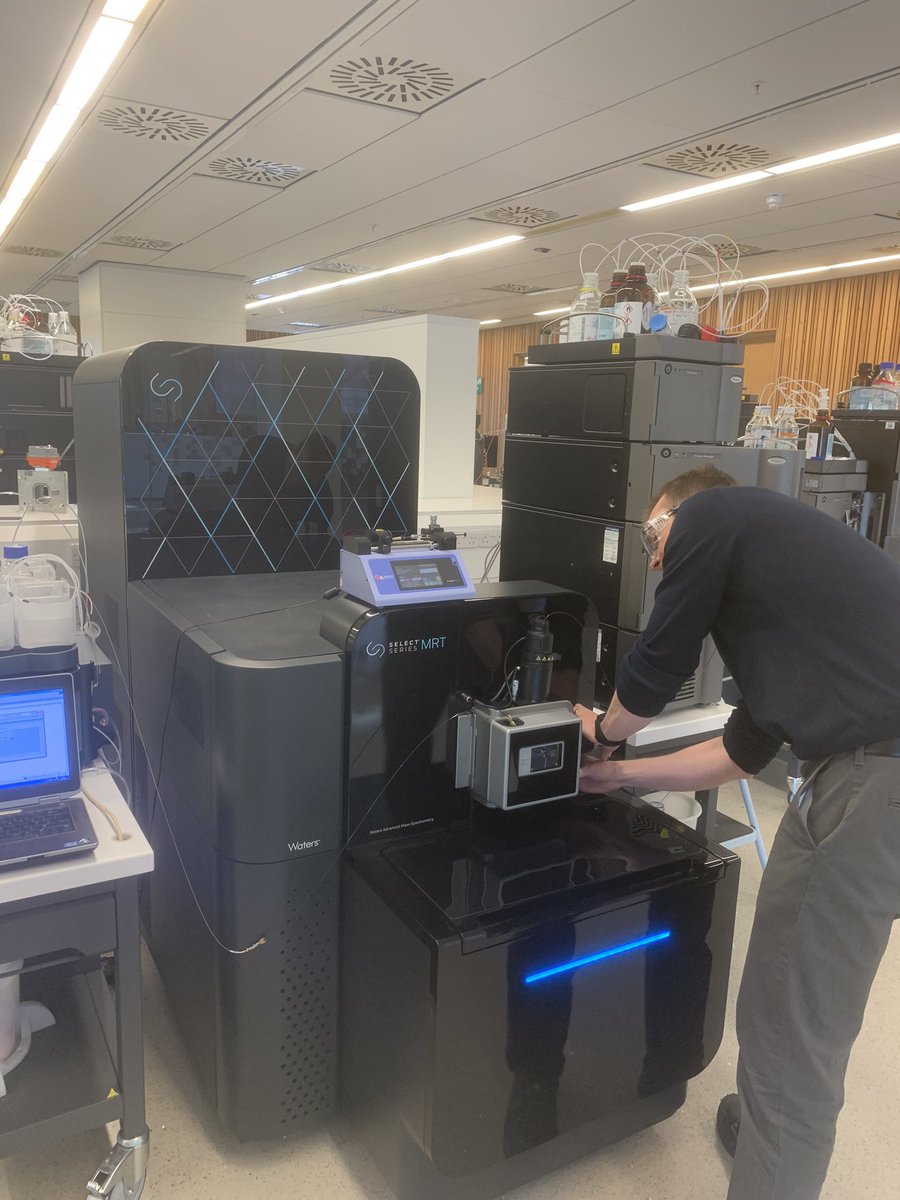 WatersAMST's tweet photo. Will is one of our #TeamTof development scientists. He’s helped develop the new functionality that we are releasing for the SELECT SERIES MRT. #ASMS2023 #ConnectingScience https://t.co/qJoeFX8QXk