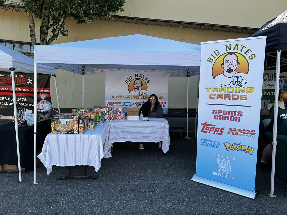 BigNatesTC's tweet photo. Today is the Gig Harbor Maritime Festival!

We will have a booth across from Kettle Fish on the corner of Pioneer and Harborview!

The shop will be open shortly after the parade ends (approx 11:30am)!

Hope to see you, we will be raffling off a box of the upcoming Topps Series 2! https://t.co/dKPe8KLL60