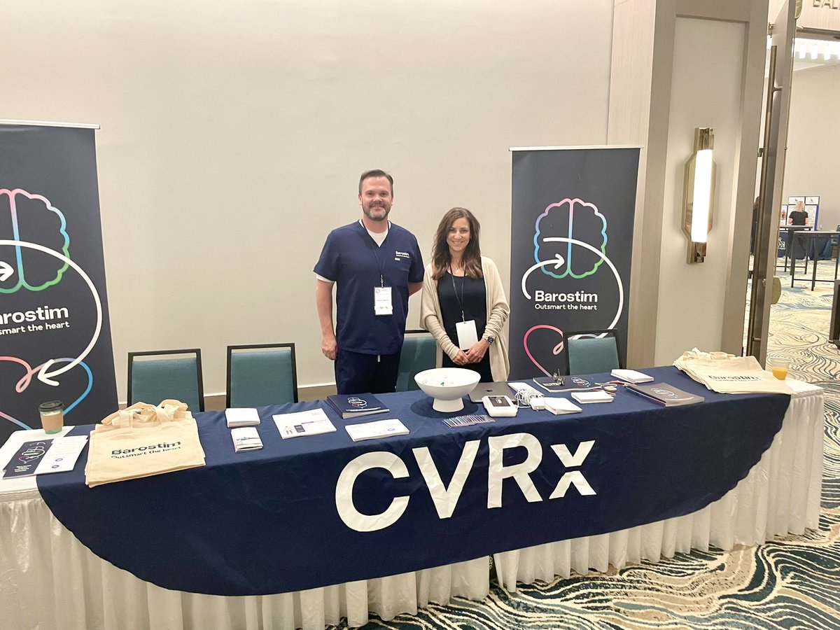 CVRx_Barostim's tweet photo. ALACC Attendees: We are here discussing how #Barostim is changing the landscape of #HeartFailure symptom treatment. Want to learn more? Come see us today and tomorrow. #CVRx #OutsmartTheHeart
ISI: https://t.co/gLkTjml7tH https://t.co/Yn6j2dgsuF