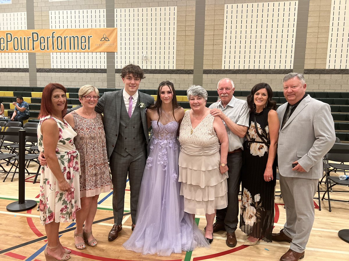 JodySeymour1's tweet photo. HT Grad 2023 is in the books and it was a blessed few days. Overjoyed &amp; Grateful…pooped. 
#KnightsNation
#HTBuiltToPerform
#graduation2023 https://t.co/ljQDuA6alw