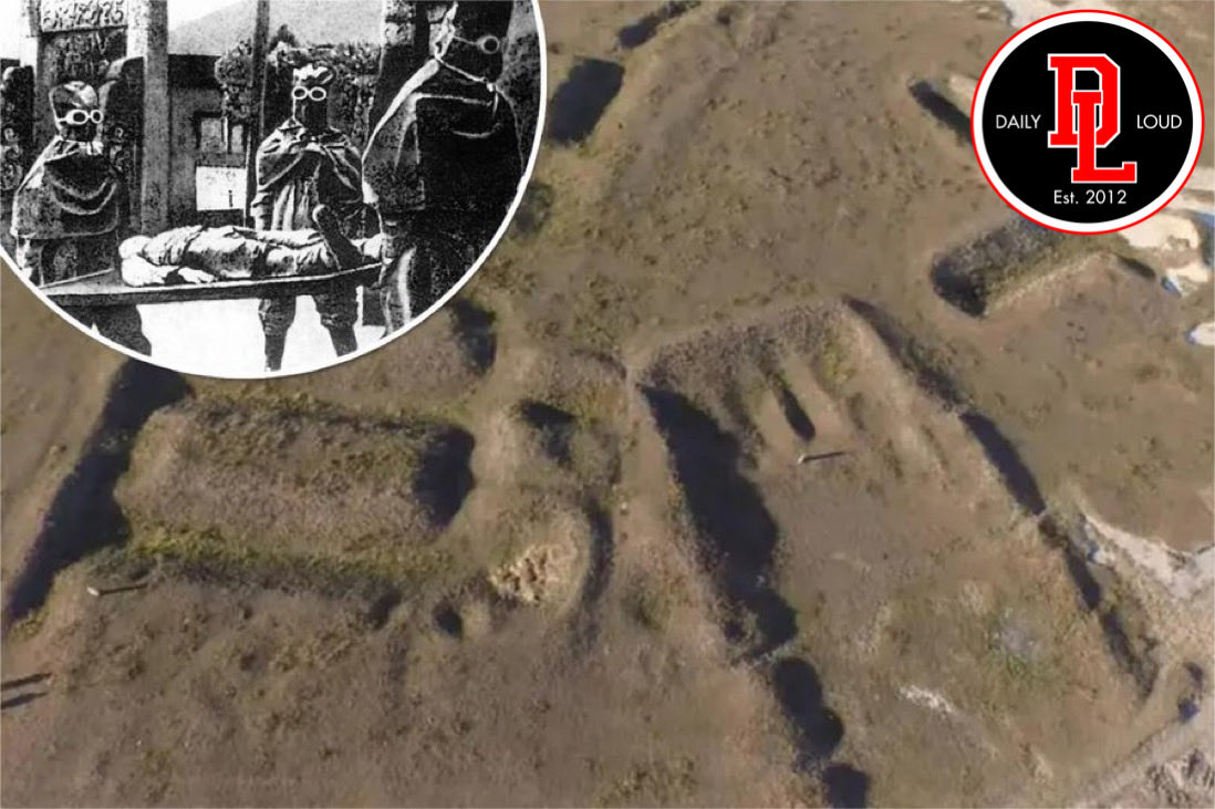 DailyLoud's tweet photo. Abandoned bunker used for sick human experiments in WWII found after 78 years.

Experiments included exposing subjects to grenades and chemical weapons, spinning them to death inside centrifuges, and even imprisoning people in low-pressure chambers until their eyeballs exploded, Live Science reported.