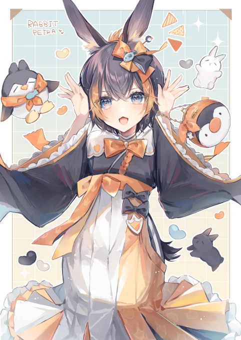 #PetraArt 遅ればせながら大好きなうさ耳袴衣装!