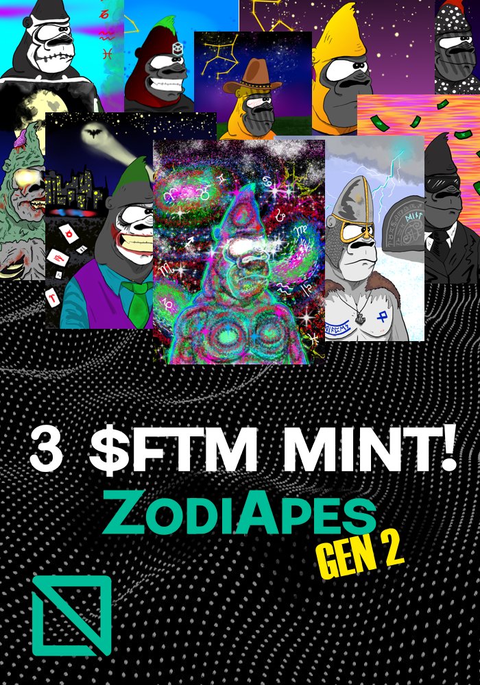 RT + SHOW US YOUR ZODIAPE to get a personalised crypto horoscope! ✨

For those in need of cosmic wisdom... 3 $FTM MINT! 
novablox.ai/mint/project/z…