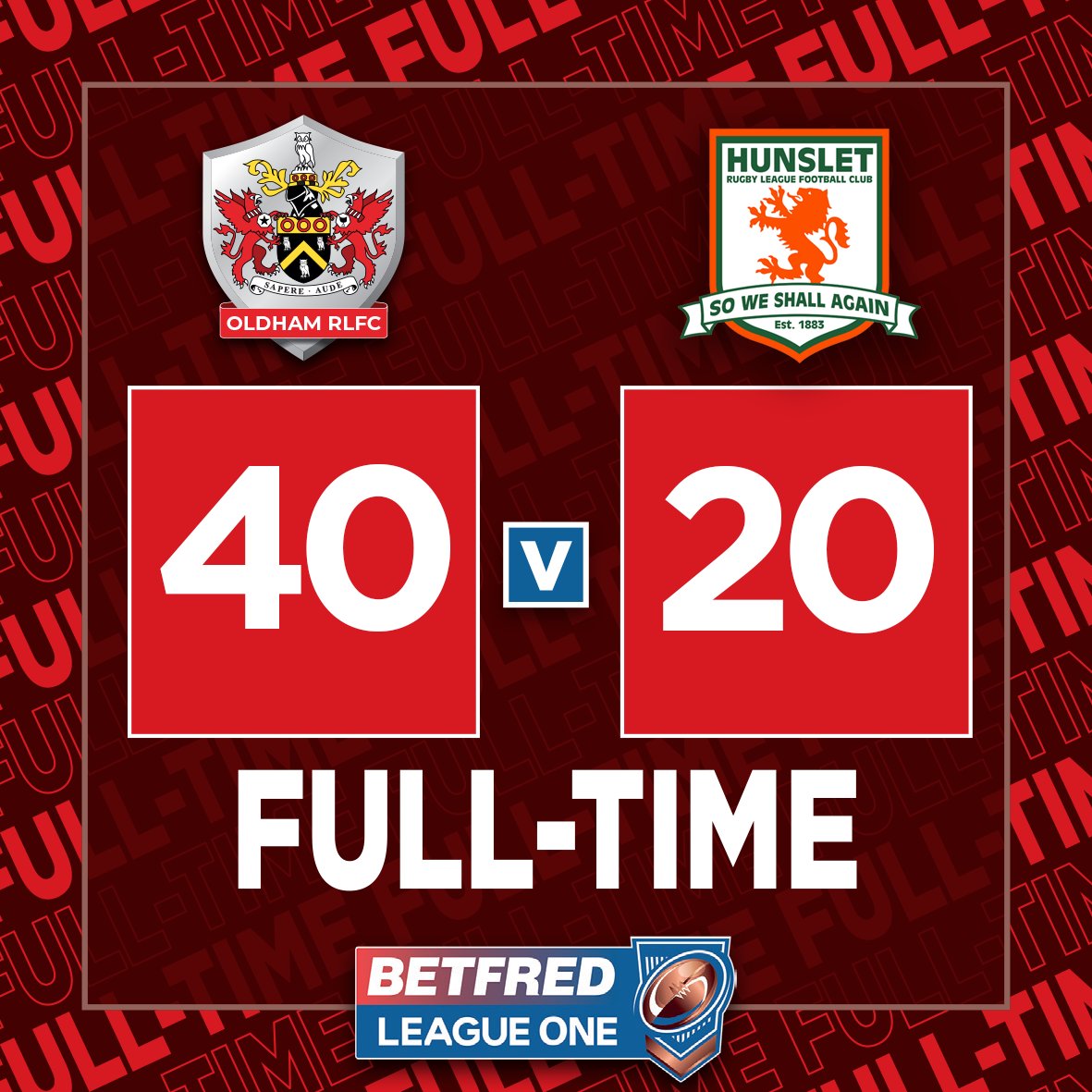 Oldham RLFC tweet media